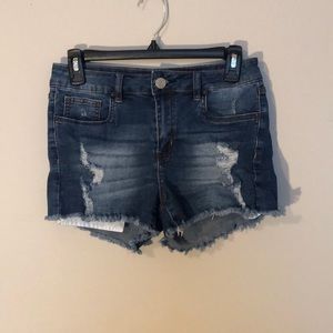 Stylish summer jean shorts